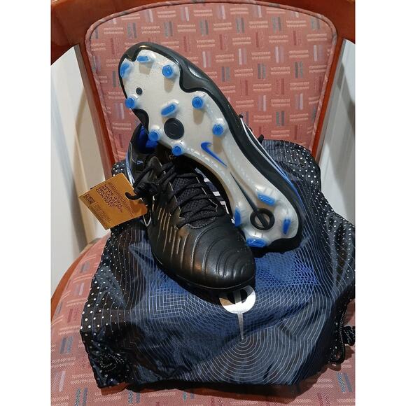 New Men's 7 Wonen's 8.5 Nike Tiempo Legend 10 Elite FG Shadow Pack Soccer Cleat - Picture 5 of 8